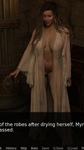 Project Myriam #2 - Hot wife wash sins in church with priest's sperm - 3d hentai game