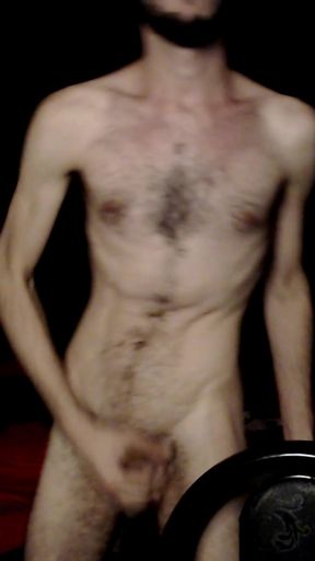 From a few months ago with his cock hanging