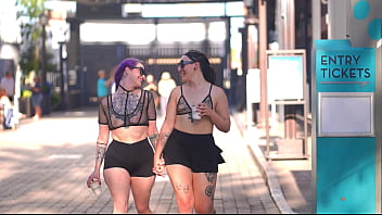 Goth pawg sluts public fucking &amp_ eating booty