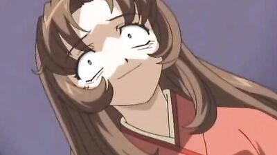 Big-titted cartoon babe dominated and pounded hard by multiple guys in rough hentai action