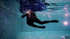 Underwater Giantess Hunts & Claims Her Tiny Prey