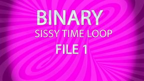 AUDIO ONLY - Binary sissy time loop file 1