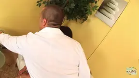 A doctor with a big dick is recommended to a stunning Asian brunette