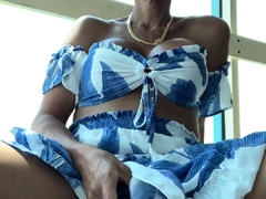 Busty and black booty everywhere with big tits