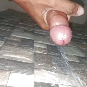 Masturbation a man in bathroom vary hardcore