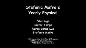 Stefania Mafra Get Yearly Gyno Exam Physical From Doctor Tampa &amp_ Nurse Lenna Lux EXCLUSIVELY At GirlsGoneGyno Reup