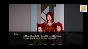Redhead Teen With Big Tits And Ass Seduces Stepdad In Erotic Visual Novel Sex Game Walkthrough