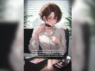 Trans captions story in office