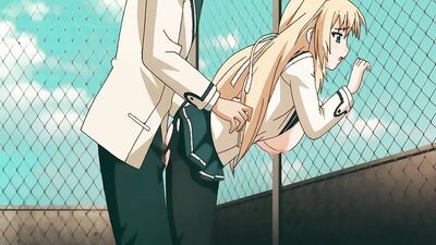 Big-titted Japanese chick craves creampie in public - Hentai