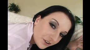 Massive cock for wet and deep orgasm of nasty babe!