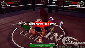 Helena Battles She-Hulk in Naked Fighter 3D Arena Showdown