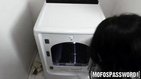 ”Asian teen Salee Lee receives a messy facial from daddy Charles Dera”