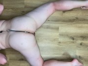 Huge Ass anal hook bondage slave
