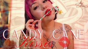 Candy Cane Kisses: Lips and Mouth Worship