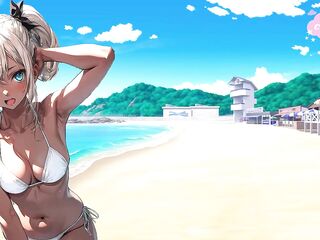 Morena lasciva te coge en la playa ASMR Joi Español audio