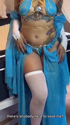 Cosplay babe with big tits on OnlyFans