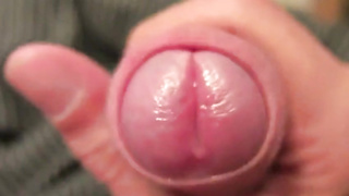 Bed uncut foreskin gaming closeup cum 8