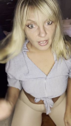 Equestrian Stepmom Finds Her Stepson Sniffing Her Riding Pants