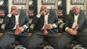 jason collins cigar, suit, joi, masturbation!