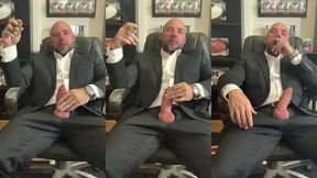 jason collins cigar, suit, joi, masturbation!