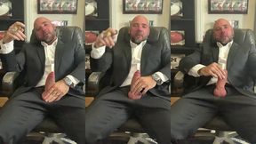 jason collins cigar, suit, joi, masturbation!