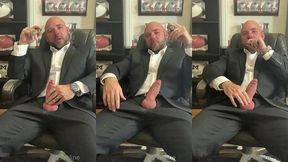 jason collins cigar, suit, joi, masturbation!