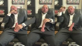 jason collins cigar, suit, joi, masturbation!