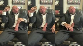 jason collins cigar, suit, joi, masturbation!