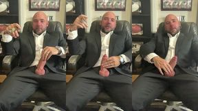 jason collins cigar, suit, joi, masturbation!