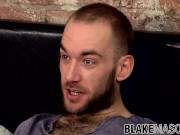 Hairy bum Lincoln Gates loves to jerk off after an interview