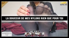 La douceur de mes nylons rien que pour toi 4K