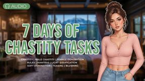 7 Days Of Real Life Chastity Tasks