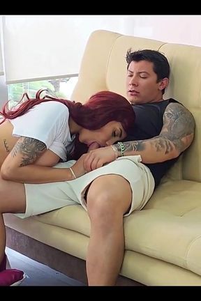 Caught Having Sex! Stepdaughter Was Busted and She Fucked Her Stepfather Too!