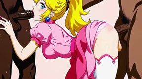 Trans Princess Had Her Blonde Ass Fucked by a Giant Black Cock. Animation Hentai Trans