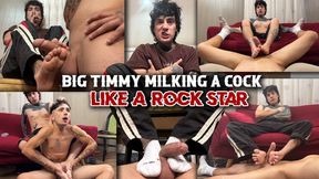 BiggTimmy milk the cock of subs like a rockstar - 2 cumshots