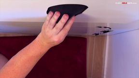 Young Gay Guy at the Gloryhole - Over One Hour of Nonstop Action