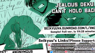 Deku can't hold in her gag reflex as she gets roughed up in My Hero Academia! ASMR