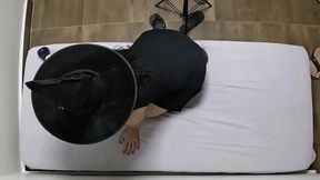 Halloween Hotwife in Black Dress - Intense Rimming, 69 and Deep Facesitting Passion