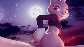 Furry Bunny Judy Hopps And Her Obsession With Anal Sex