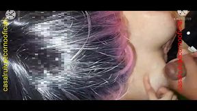 Vai gozar chifrudo? Ficou com tes&atilde_o de ver sua putinha te fazendo de corno? ( Will you enjoy horned? Got horny to see your little bitch making a cuckold?)