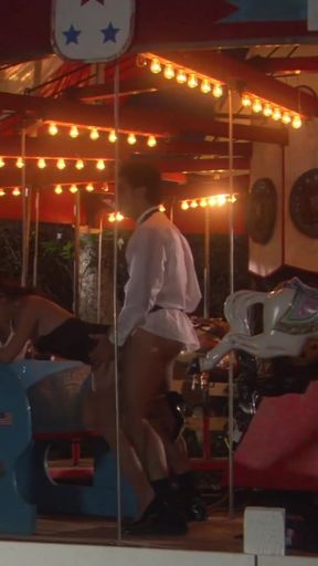 Thrilling moment from &quot;Dude meets a chick and fucks her in an amusement park&quot;