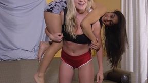 Cher Woods Lifts and Carries Misty Addams