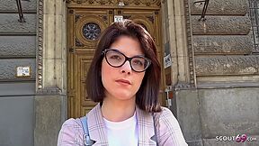 Sara Bell - Cute College Teen 18+ Sara Talk To First Time Anal At Casting