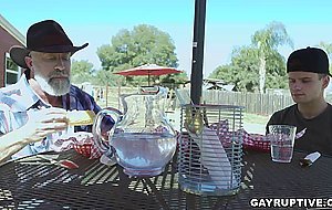 Gay stepson yearns similar afftection from his stepdad