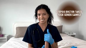 Your StepSis Takes Your Semen Sample Feat Aria Nicole 4K