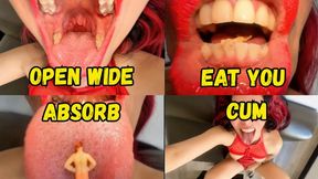 Red Vore Lady Collector of Tiny Men