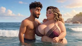 "Curvy Girl Flew For Holiday Sex - She Promised To Return" "Short Film