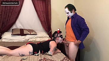 Joker Fucks Harley's Face 2 Facial