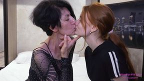 POLINA and SALMA - Kiss me back, young bitch! (HD)