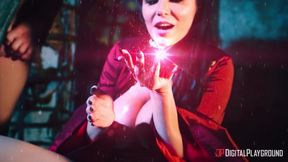 Romi Rain's Fierce Dominion in a Secret Space